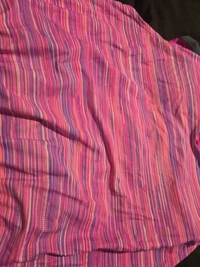 Pink Striped Women’s Top - Lightweight Everyday Tee